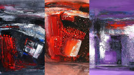 Azharul Islam Sheikh explores freedom through colour and texture