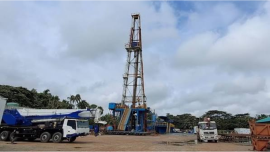 Drilling at the well began on July 29 under the supervision of Bangladesh Petroleum Exploration and Production Company Ltd (BAPEX). Photo: Collected
