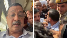 Arvind Kejriwal Detained at Delhi Protest
