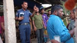 Habiganj ASI Ilias Hossain bribe demand viral video