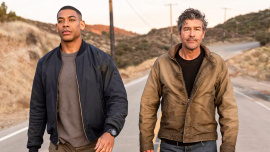 Aaron Pierre and Kyle Chandler in Lanterns (2026)