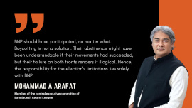 Mohammad A Arafat - Opinions on the 12th National Election