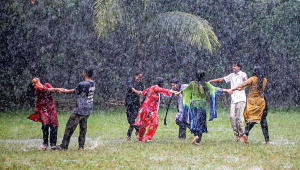 Dhaka University Rain Experience