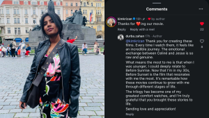 Bangladeshi fan’s tribute to ‘Before Sunrise’ appreciated by writer 