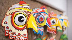 Where mask-making and ceramic art come to life 