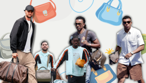 Why is everyone talking about the French football team’s bags