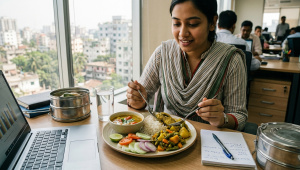 Dhaka’s office lunch What are we actually eating?