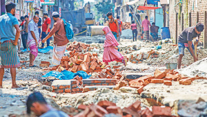 Dhaka road digging ban during monsoon