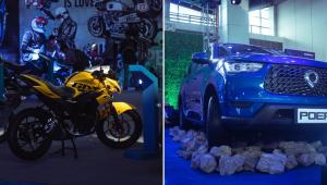 Dhaka Motor Show showcased a range of automobiles available in the local market. Photos: Abrar Shareque Khan