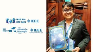 Bangladesh’s Ifty becomes 1st runner-up at IEEE R10-HTC 2024 Innovation Challenge