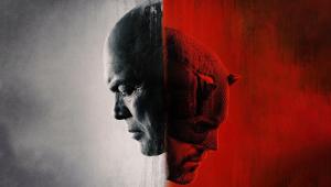 Promotional poster for Daredevil: Born Again