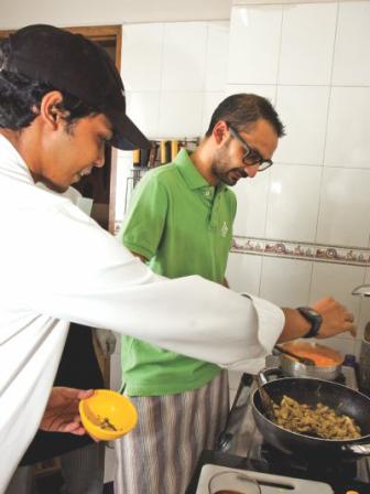 Men can cook!