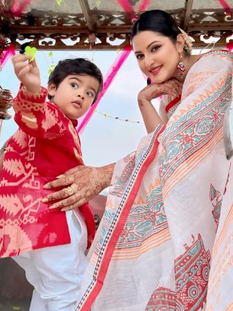 His happiness makes me feel like the luckiest mother alive: Pori Moni